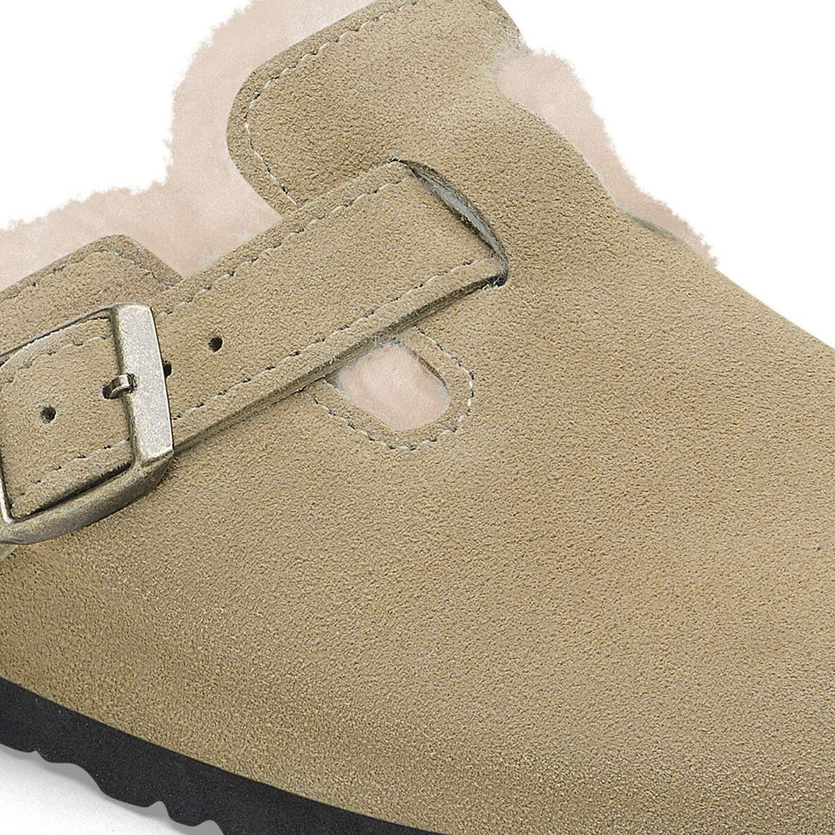 Birkenstock Mens Boston Shearling Sandals
